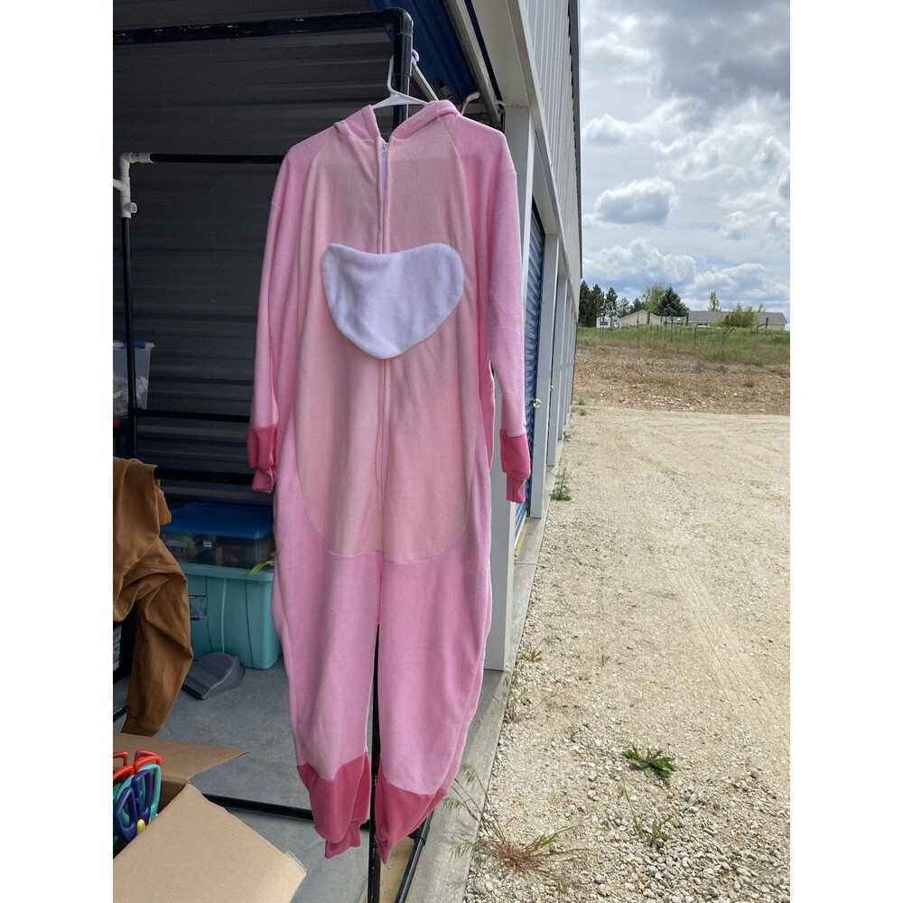 Lilo & Stitch Angel Kigurumi Jumpsuit Pajamas Cosplay Costume Pink Medium